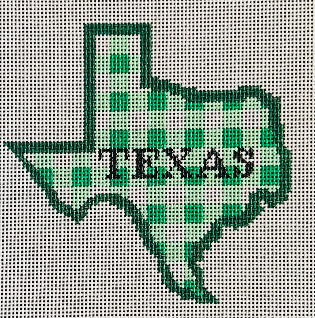 Gingham Texas - Green