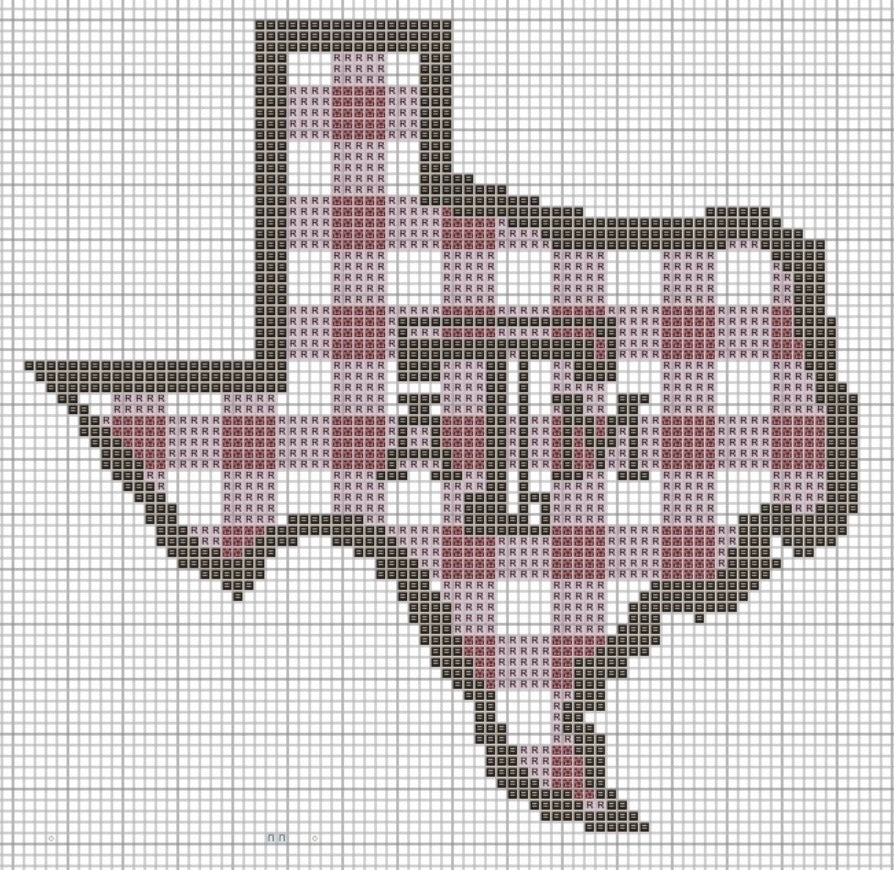 A&M Gingham Texas