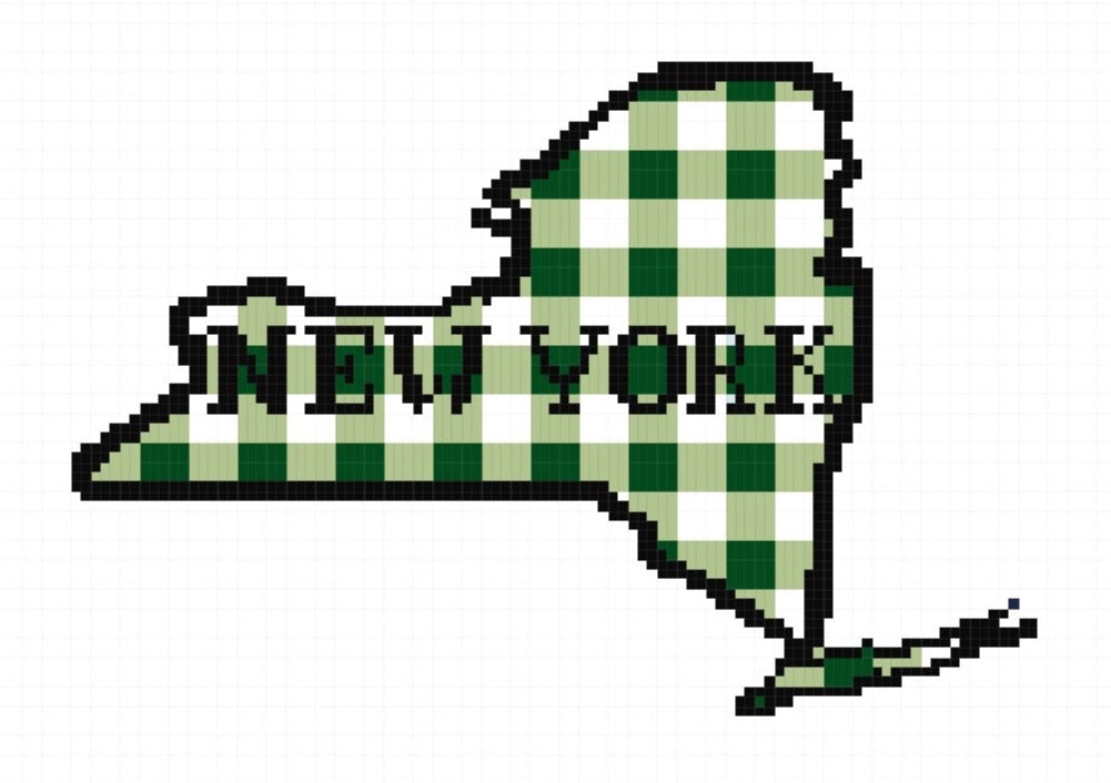 Gingham New York - Green