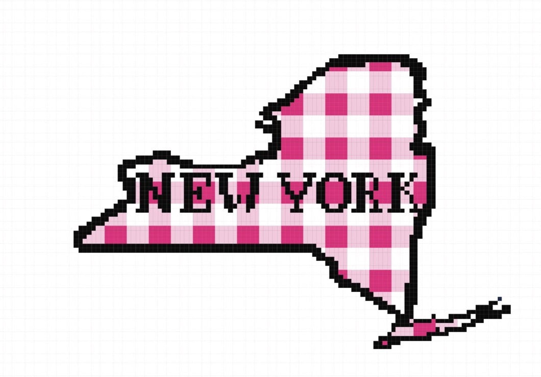 Gingham New York - Pink